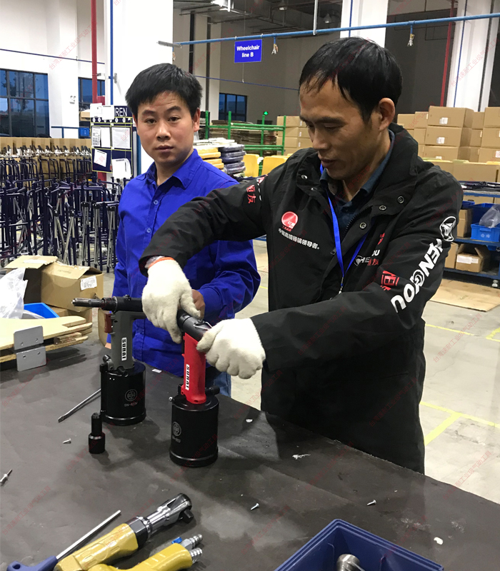 臺灣速耐現(xiàn)場指導